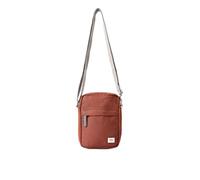 ROKA London Bond - Bolso bandolera ligero resistente al agua para mujeres y hombres con correa ajustable y bolsillos seguros con cremallera (Henna)