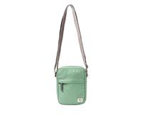 ROKA London Bond - Bolso cruzado ligero de nailon Ripstop para mujeres y hombres, correa ajustable, pequeña bolsa de hombro de viaje con bolsillos con cremallera, bolsa compacta para uso diario, Frost