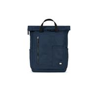 ROKA London Camden P - Mochila enrollable mediana de nailon reciclado Midnight, midnight, M