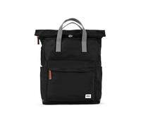 ROKA London Canfield B - Mochila grande de nailon reciclado (negro), Black, Large