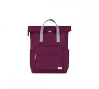 ROKA London Canfield B - Mochila mediana de nailon sostenible, Borgoña real, M