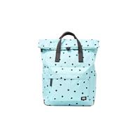 ROKA London Canfield - Mochila enrollable de lona mediana, estampado de corazón, M, Casual