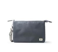 Roka London Carnaby Bandolera XL de lona reciclada (humo)