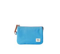 Roka London Carnaby - Lona reciclada pequeña, Azul Malibu, S, monedero