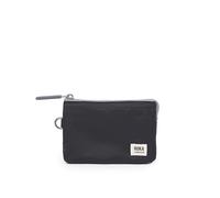 ROKA London Carnaby Ripstop - Monedero de nailon reciclado, Black, S, Lado suave