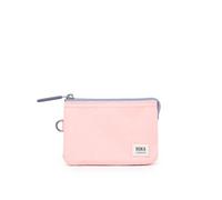 ROKA London Carnaby Ripstop - Monedero de nailon reciclado, Rosa inglesa, S, Lado suave