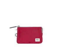 ROKA London Carnaby Taslon pequeño reciclado, Berry, S, Monedero y tarjetero