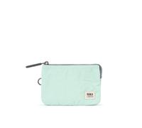 Roka London Carnaby Taslon pequeño reciclado, verde menta, S, Monedero y tarjetero