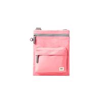 ROKA London Chelsea B - Bolso cruzado para teléfono para mujeres y hombres, múltiples bolsillos, cremallera gruesa, correa ajustable para teléfonos móviles, cartera, tarjetas, nailon reciclado