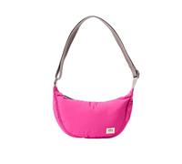ROKA London Farringdon - Bolso bandolera Taslon reciclado, rosa estampado (Very Berry)