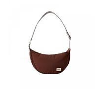 ROKA London Farringdon - Bolso cruzado reciclado Taslon, Chocolate, Small