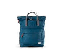Roka London Finchley A Mochila, Talla S, Azul Marino, Unisex, Sintético, Diseño Enrollable, con Bolsillos Secretos, 60x40x10 cm, para Viaje y Escuela