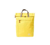 ROKA London Finchley - Mochila mediana ligera resistente al agua para laptop, mochila de viaje de lona reciclada para el trabajo, la escuela y los desplazamientos, Maracuyá, M, Casual