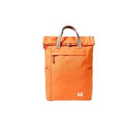 ROKA London Finchley - Mochila mediana ligera resistente al agua para laptop, mochila de viaje de lona reciclada para el trabajo, la escuela y los desplazamientos, Jaffa - naranja, M, Casual