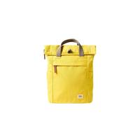 ROKA London Finchley Mochila pequeña - Mochila ligera resistente al agua para laptop, mochila de lona reciclada sostenible para el trabajo, viajes y desplazamientos, Maracuyá, S, Casual