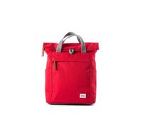 ROKA London Finchley Una pequeña mochila de lona sostenible, Marte Rojo, S