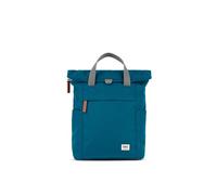 ROKA London Finchley Una pequeña mochila de lona sostenible, zafiro, S