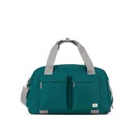 ROKA London Gatwick - Bolsa de lona reciclada mediana, Teal, M, Lado suave