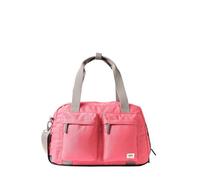 ROKA London Gatwick - Bolsa de lona reciclada pequeña, amarillo y rosa, S, Lado suave