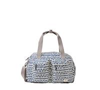 ROKA London Gatwick - Bolsa de lona reciclada pequeña, Indigo Denim Rain, S, Lado suave