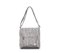 ROKA London Kennington - Bandolera sostenible de lona reciclada con lunares lineales