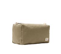 ROKA London Mayfair - Neceser de viaje resistente al agua para hombres y mujeres, bolsa de cosméticos ligera con cremallera para vacaciones, gimnasio y artículos esenciales diarios, color gris pardo
