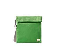 ROKA London Stratford - Bolso bandolera de nailon reciclado ligero resistente al agua para mujeres y hombres, correa ajustable, bolsillos seguros con cremallera, bolsa de viaje diario y teléfono