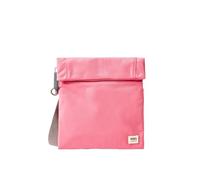 ROKA London Stratford - Bolso bandolera de nailon reciclado ligero resistente al agua para mujeres y hombres, correa ajustable, bolsillos seguros con cremallera, bolsa de viaje diario y teléfono