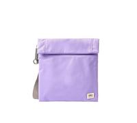ROKA London Stratford - Bolso bandolera de nailon reciclado ligero resistente al agua para mujeres y hombres, correa ajustable, bolsillos seguros con cremallera, bolsa de viaje diario y teléfono