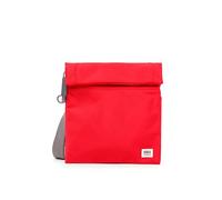 ROKA London Stratford - Bolso cruzado pequeño de nailon reciclado, Aceite de chile, s