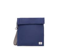 ROKA London Stratford - Bolso cruzado pequeño de nailon reciclado, Azul nítido, s