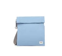 ROKA London Stratford - Bolso cruzado pequeño de nailon reciclado, Azul retro, s