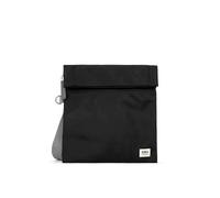 ROKA London Stratford - Bolso cruzado pequeño de nailon reciclado, Black, s