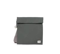ROKA London Stratford - Bolso cruzado pequeño de nailon reciclado, Tomillo, s