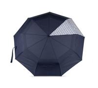 ROKA London Waterloo - Paraguas sostenible, Denim Rain, Small