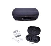 Rokeblau VR Zubehör Estuche rígido de Transporte Tasche para Pico 4 Ultra/Meta Quest 3/3S, Bolsa de Viaje para Guardar Accesorios de Realidad Virtual, Correa Elite, Controladores táctiles, Negro