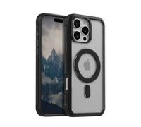 Rokform Funda Delgada Compatible con iPhone 16 Pro MAX, Armadura Probada contra caídas (Transparente)