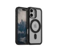 Rokform Funda delgada compatible con iPhone 16, probada contra caídas (transparente)