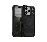 Rokform Funda rígida compatible con iPhone 17 Pro, cubierta magnética (Negro)