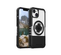 Rokform - iPhone 14 Case Crystal Series Dual Magnetic Clear Apple Case iPhone Cover with RokLock Twist Lock Slim Drop Tested Armor Clear