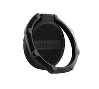 Rokform - Soporte magnético para Anillo Deportivo y Soporte, Soporte de Anillo de teléfono Celular de Metal, Especialmente diseñado para Rokform iPhone y Samsung Twist Lock Cases (Negro)