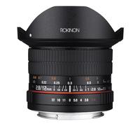 Rokinon 12mm F2.8 Ultra Wide Fisheye Lens for Sony E Mount Interchangeable Lens Cameras (NEX) - Full Frame Compatible