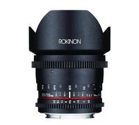 Rokinon DS10M-N - Lente Gran Angular T3.1 de 10 mm para Nikon Digital SLR