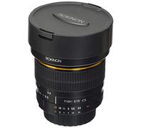 Rokinon FE8M-N Lente Fija Ojo de pez F3.5 de 8 mm para Nikon (Negro)