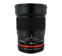 Rokinon Lente asférica de 35 mm f/1.4 con Chip automático para Nikon F
