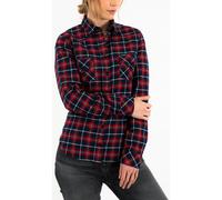 Rokker Annapolis Camisa de señora, rojo-azul, tamaño M para Mujer