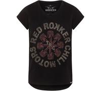 Rokker Anthony Camiseta de mujer, negro, tamaño S