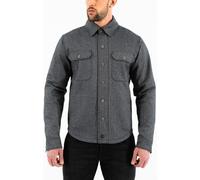 Rokker Boston Rider Camisa de motocicleta, gris, tamaño S