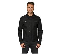 ROKKER Chaqueta Chaqueta vaquera de motorista Negro 2XL hombres