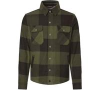 Rokker Dakota Rider Camisa de motocicleta, verde, tamaño L para Hombres